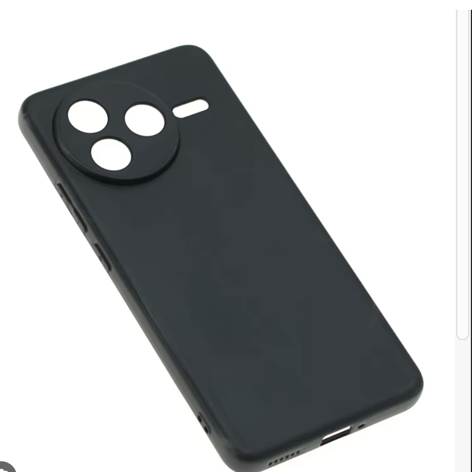 Xiaomi Poco F7 Pro/Poco F7 Ultra Liquid Silicone 1.5mm dėklas - juodas