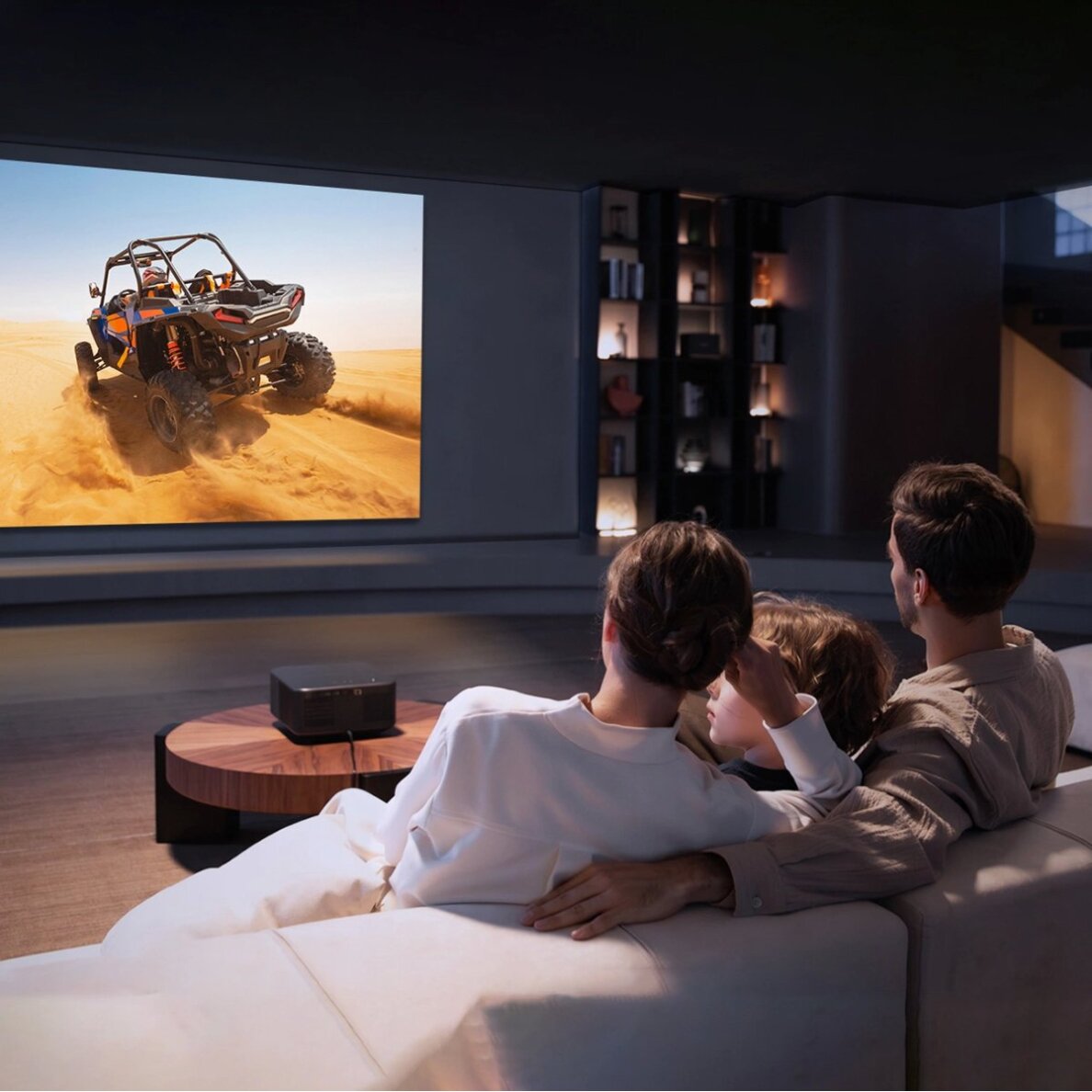 Projektorius Yaber K3 LCD FullHD 1080p su JBL garsiakalbiais – juodas 19