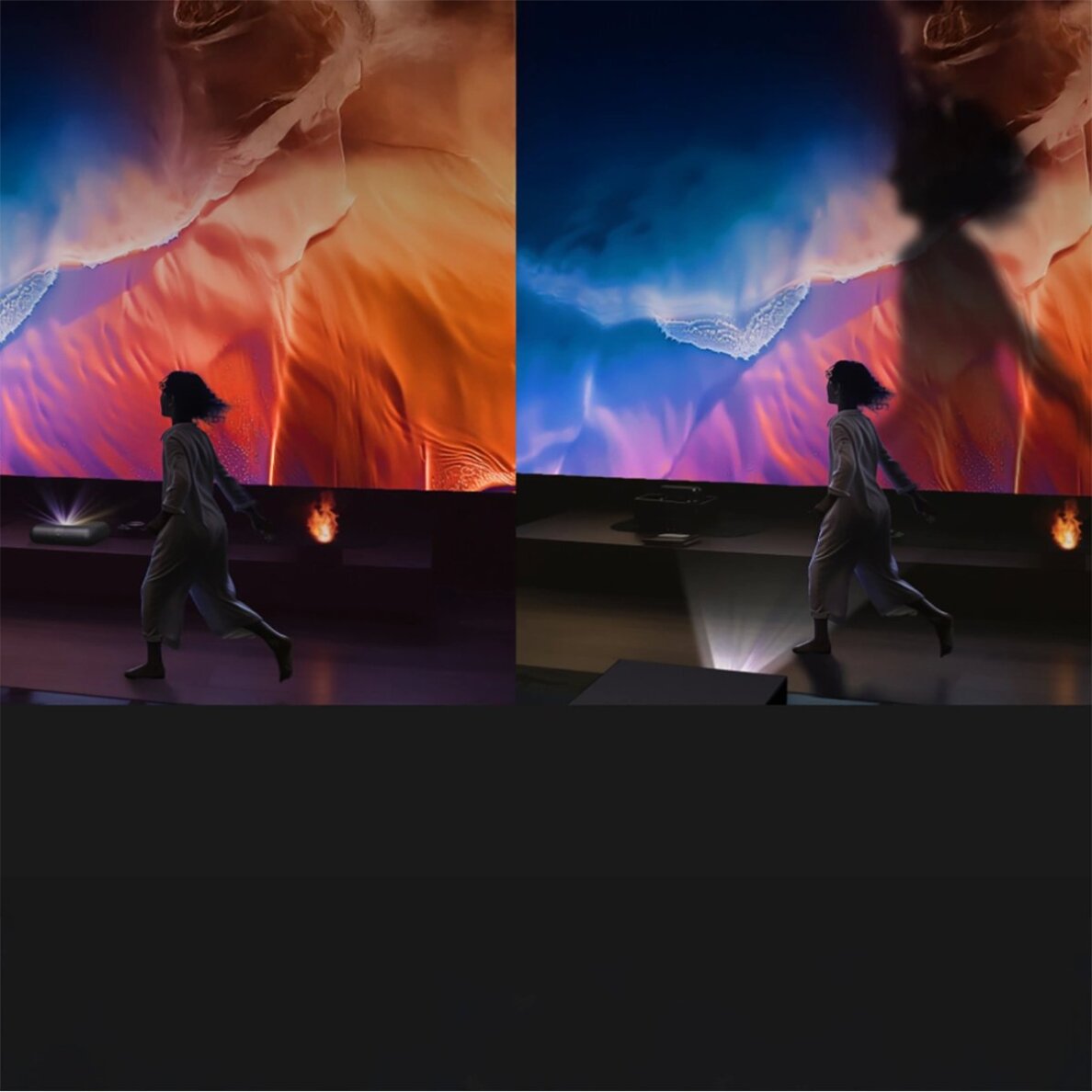 Projektorius Yaber K300s Multimedia Laser RGB FullHD 1080p su JBL garsiakalbiais – juodas 22