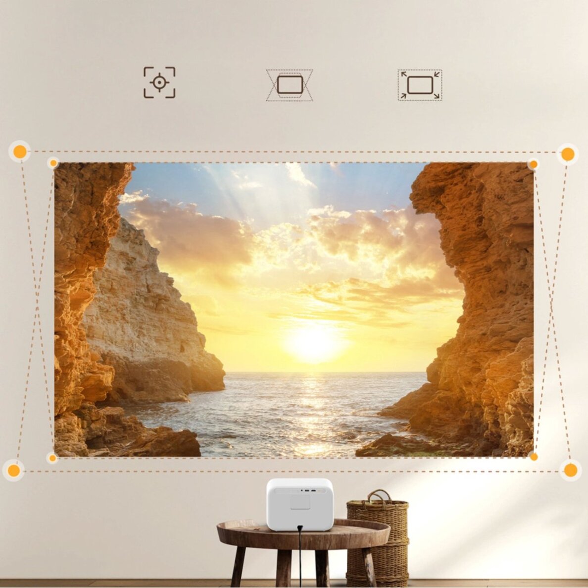 Projektorius Yaber L2s 8