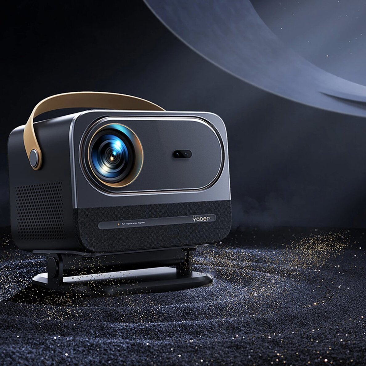 Projektorius Yaber U12 LCD FullHD 1080p su stereo garsiakalbiais – juodas 9 Projektorius Yaber U12 LCD FullHD 1080p su stereo garsiakalbiais – juodas 9