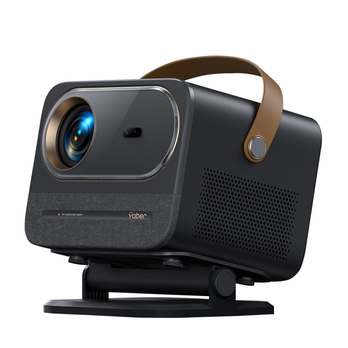 Projektorius Yaber U12 LCD FullHD 1080p su stereo garsiakalbiais – juodas