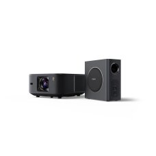 Projektorius Yaber K3 Pro LCD FullHD 1080p su JBL garsiakalbiais ir žemų dažnių garsiakalbiu – juodas