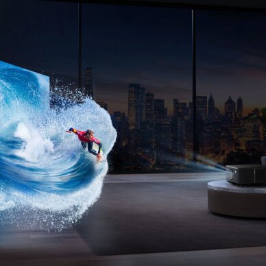 Projektorius Yaber K3 LCD FullHD 1080p su JBL garsiakalbiais – juodas 22