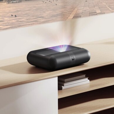 Projektorius Yaber K300s Multimedia Laser RGB FullHD 1080p su JBL garsiakalbiais – juodas 1