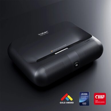 Projektorius Yaber K300s Multimedia Laser RGB FullHD 1080p su JBL garsiakalbiais – juodas 10
