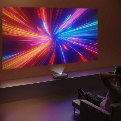 Projektorius Yaber K300s Multimedia Laser RGB FullHD 1080p su JBL garsiakalbiais – juodas 15