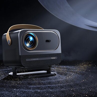 Projektorius Yaber U12 LCD FullHD 1080p su stereo garsiakalbiais – juodas 9