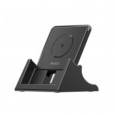 [Užsakomoji prekė] Įkroviklis Yesido - Wireless Charger (DS15) - for Phone, Horizontal and Vertical Charging, 15W - Juodas
