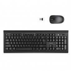 [Užsakomoji prekė] Klaviatūra su Pele Yesido - Wireless Keyboard and Mouse Set (KB12) - Intelligent Hibernation, Plug&Play - Juoda
