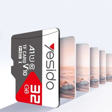 [Užsakomoji prekė] Yesido - Memory Card (FL14) - USB 2.0, High Speed File Data Transmission, 16GB - Juoda 2
