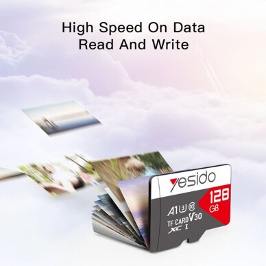 [Užsakomoji prekė] Yesido - Memory Card (FL14) - USB 2.0, High Speed File Data Transmission, 16GB - Juoda 3