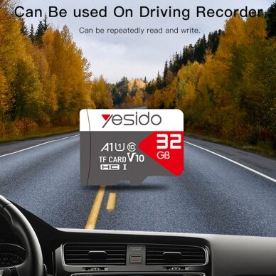 [Užsakomoji prekė] Yesido - Memory Card (FL14) - USB 2.0, High Speed File Data Transmission, 8GB - Black 3
