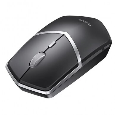 [Užsakomoji prekė] Pelė Yesido - Wireless Mouse (KB16) - 2.4G Connection, 1600DPI, Low Noise - Juoda