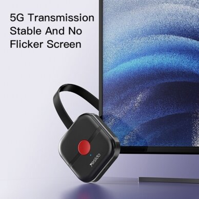 [Užsakomoji prekė] Yesido - Wireless Screen Display Receiver TV10 5G - High-Definition,  HDMI - Juoda 2