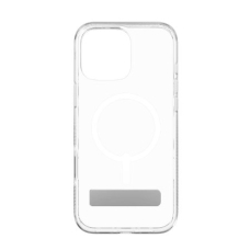 iPhone 16 Pro Max ZAGG Crystal Palace Snap dėklas su MagSafe ir kojele – skaidrus
