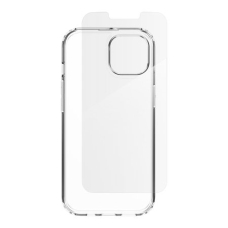 ZAGG IF Defense Bundle Dėklas skirtas iPhone 16e (2025) / 15 / 14 / 13 - Permatomas