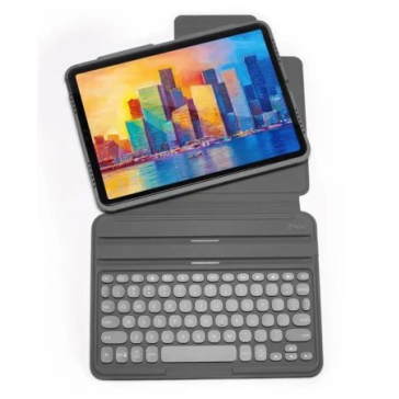 iPad 12.9" Pro 3 / 4 / 5 / 6 – ZAGG Keyboard Pro Keys dėklas - Grafito 1 iPad 12.9" Pro 3 / 4 / 5 / 6 – ZAGG Keyboard Pro Keys dėklas - Grafito 1