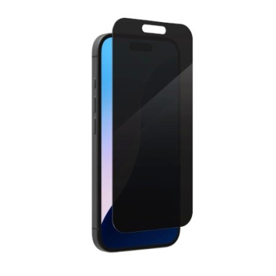 ZAGG InvisibleShield Glass Elite Privacy 360 apsauginis stiklas iPhone 15 / 16 1