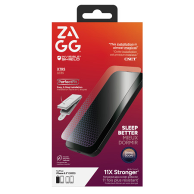 iPhone 17 ZAGG InvisibleShield Glass XTR5 Graphene ekrano apsauga su mėlynos šviesos filtru iPhone 17 ZAGG InvisibleShield Glass XTR5 Graphene ekrano apsauga su mėlynos šviesos filtru