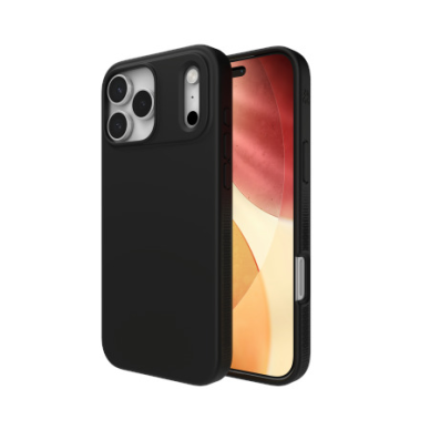 iPhone 17 Pro Max ZAGG Manhattan Snap MagSafe dėklas – juodas