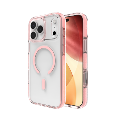 ZAGG Santa Cruz Snap MagSafe Case for iPhone 17 Pro Max - Pink ZAGG Santa Cruz Snap MagSafe Case for iPhone 17 Pro Max - Pink