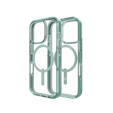 iPhone 16 Pro ZAGG Santa Cruz Snap dėklas su MagSafe – žalias 2