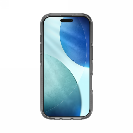 iPhone 17 ZAGG Santa Cruz Snap MagSafe dėklas – skaidriai juodas 2