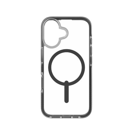 ZAGG Santa Cruz Snap MagSafe iPhone 16 Dėklas - Juodas ZAGG Santa Cruz Snap MagSafe iPhone 16 Dėklas - Juodas